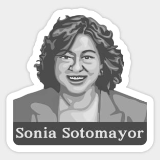 Ladies of the Supreme Court - Sonia Sotomayor Sticker